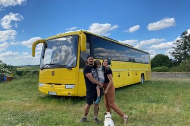 roadcats family voyage bus amenage